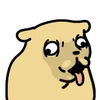 🐶 Эмодзи «Derpy Pup» для Telegram