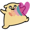 🐶 Эмодзи «Derpy Pup» для Telegram