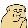 🐶 Эмодзи «Derpy Pup» для Telegram