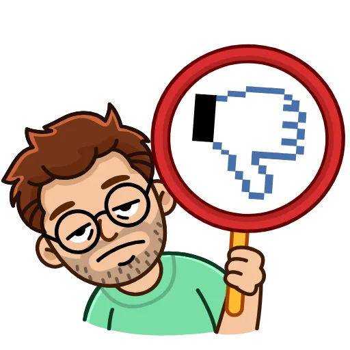 👎 Эмодзи «Разработчик» для Telegram