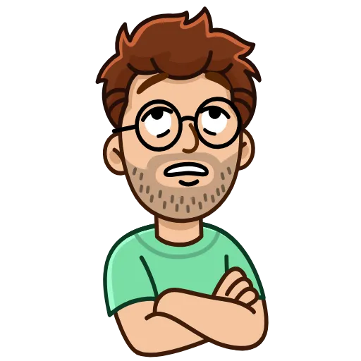🙄 Эмодзи «Разработчик» для Telegram