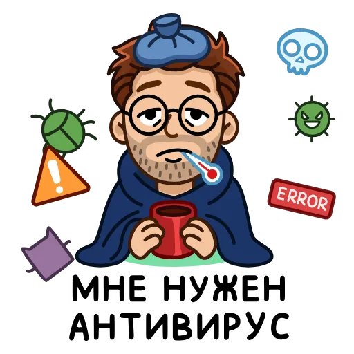 🤒 Эмодзи «Разработчик» для Telegram