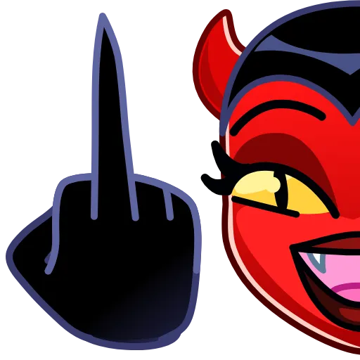 🖕 Эмодзи «Deviless Emoji» для Telegram
