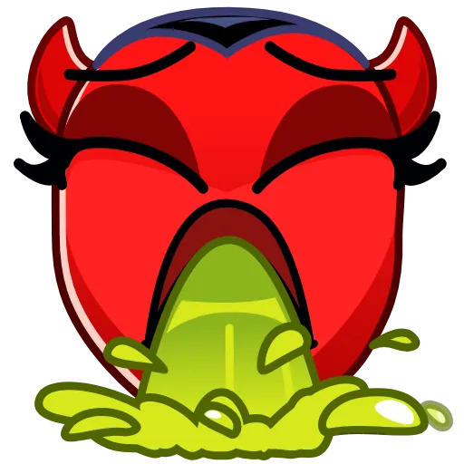 🤮 Эмодзи «Deviless Emoji» для Telegram