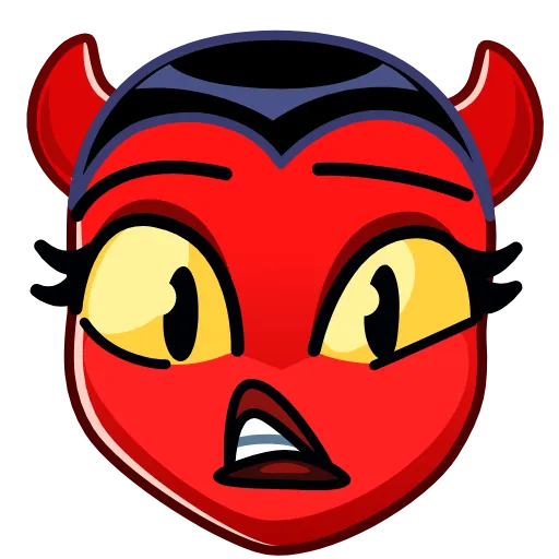 🫤 Эмодзи «Deviless Emoji» для Telegram