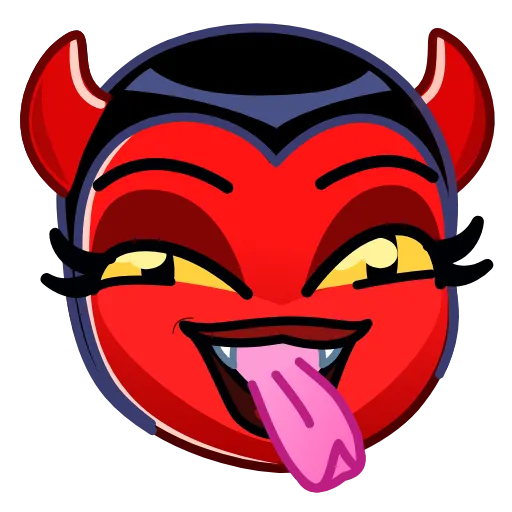 😜 Эмодзи «Deviless Emoji» для Telegram