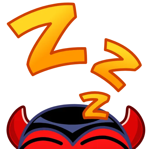 😴 Эмодзи «Deviless Emoji» для Telegram