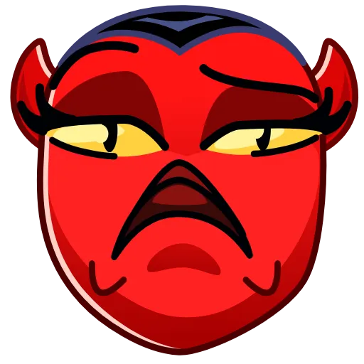 🤨 Эмодзи «Deviless Emoji» для Telegram