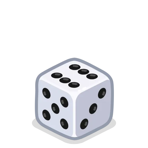 🎲 Эмодзи «Dice» для Telegram