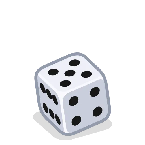 🎲 Эмодзи «Dice» для Telegram