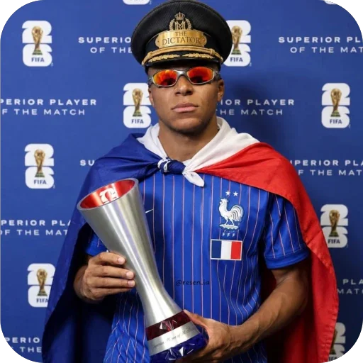 🫥 Стикер «Dictator Mbappe» для Telegram