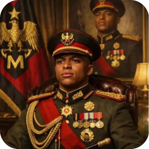 🫥 Стикер «Dictator Mbappe» для Telegram
