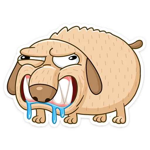 👿 Стикер «Дигги» для Telegram