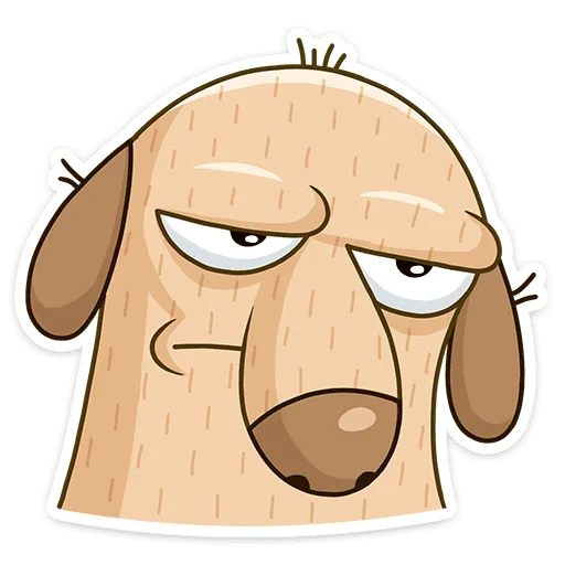 🤨 Стикер «Дигги» для Telegram