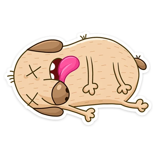 😣 Стикер «Дигги» для Telegram