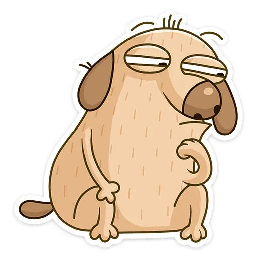 🤔 Стикер «Дигги» для Telegram