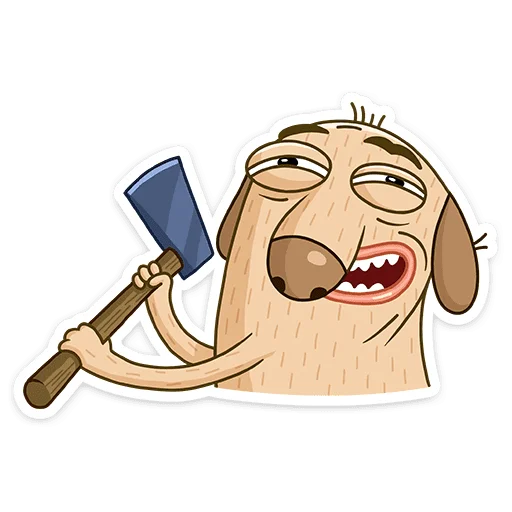 😁 Стикер «Дигги» для Telegram