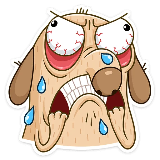 😡 Стикер «Дигги» для Telegram