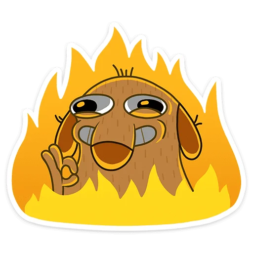 👌 Стикер «Дигги» для Telegram