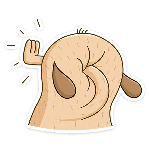 🤦 Стикер «Дигги» для Telegram
