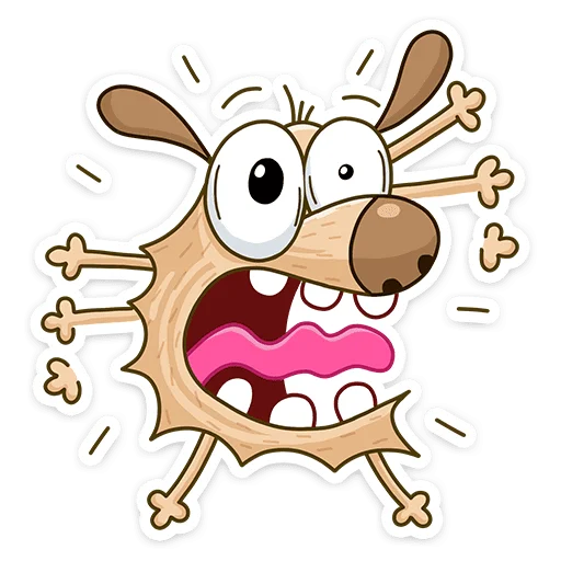 😱 Стикер «Дигги» для Telegram