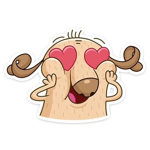 😍 Стикер «Дигги» для Telegram