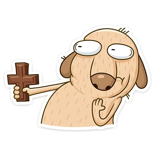 😟 Стикер «Дигги» для Telegram