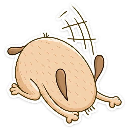 😵‍💫 Стикер «Дигги» для Telegram
