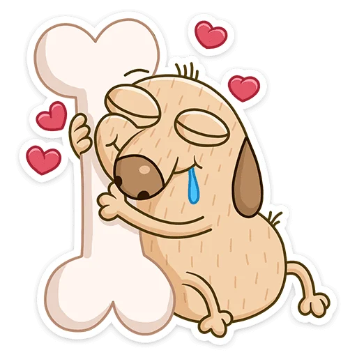 💘 Стикер «Дигги» для Telegram