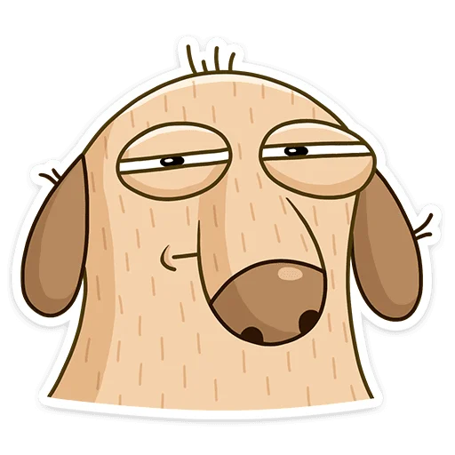 😑 Стикер «Дигги» для Telegram