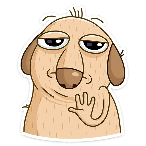 ✋ Стикер «Дигги» для Telegram