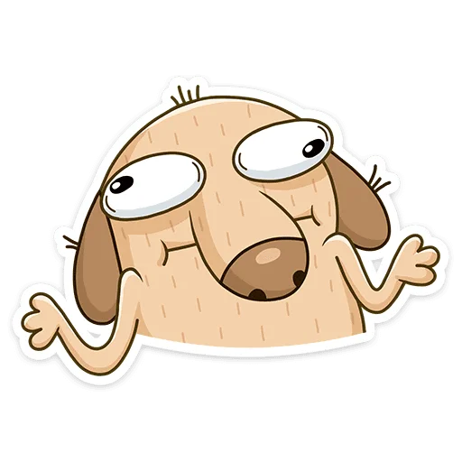 🤷 Стикер «Дигги» для Telegram