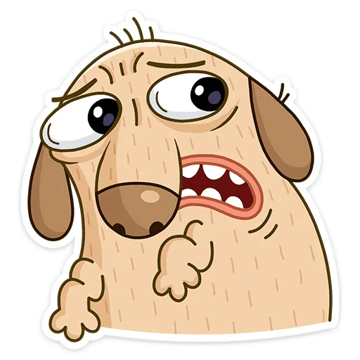 🤢 Стикер «Дигги» для Telegram
