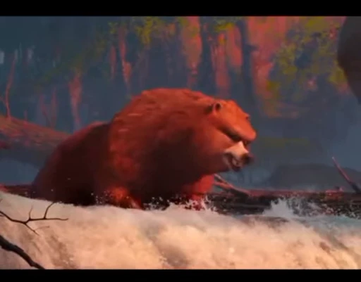 🐻 Стикер «Дикий робот» для Telegram
