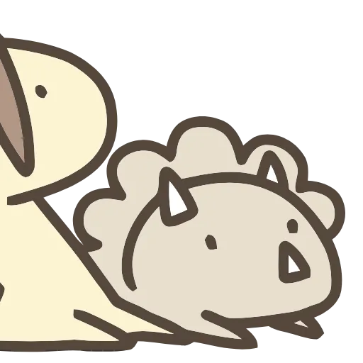 🦕 Эмодзи «Dinosaurs» для Telegram
