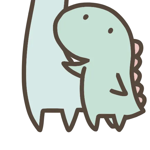 🦕 Эмодзи «Dinosaurs» для Telegram