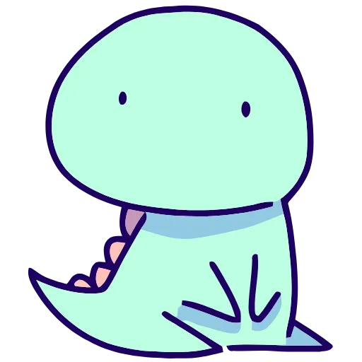 🦕 Эмодзи «Dinosaurs» для Telegram