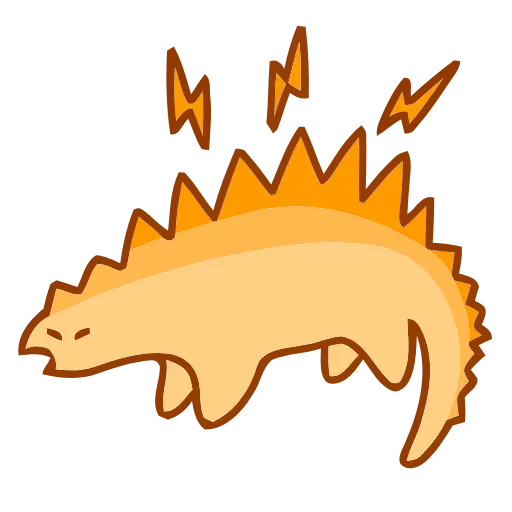 🦕 Эмодзи «Dino World» для Telegram