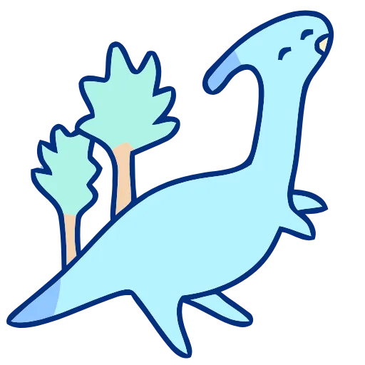 🦕 Эмодзи «Dino World» для Telegram