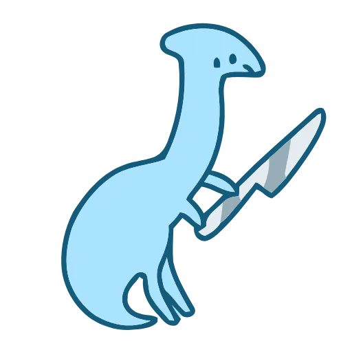 🦕 Эмодзи «Dino World» для Telegram