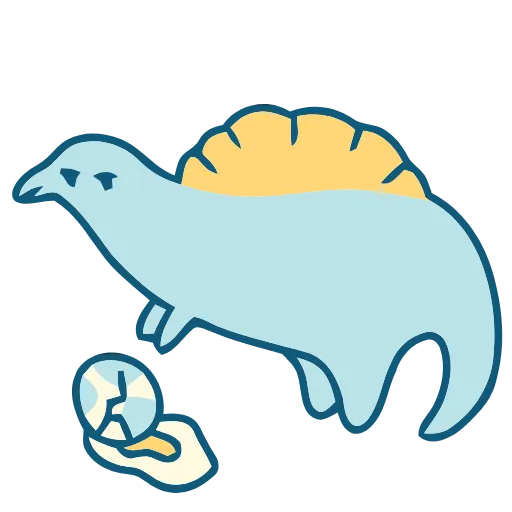 🦕 Эмодзи «Dino World» для Telegram