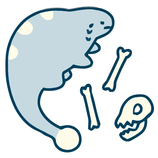 🦕 Эмодзи «Dino World» для Telegram