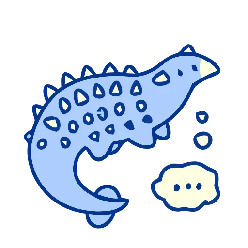 🦕 Эмодзи «Dino World» для Telegram