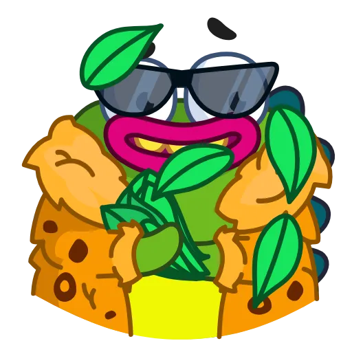 💸 Эмодзи «Din The Dino» для Telegram
