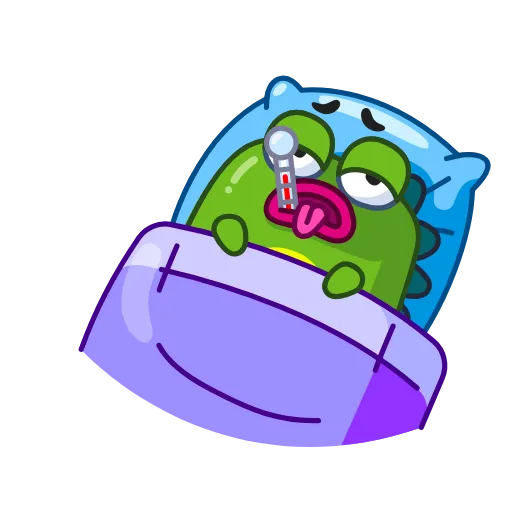 🤒 Эмодзи «Din The Dino» для Telegram