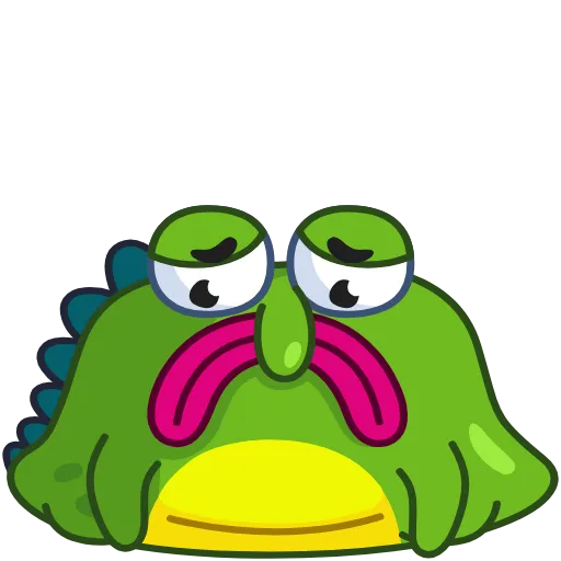 😟 Эмодзи «Din The Dino» для Telegram