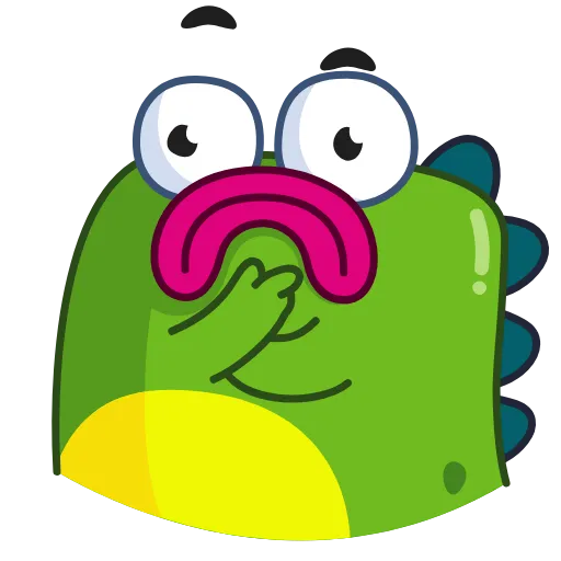 🤔 Эмодзи «Din The Dino» для Telegram