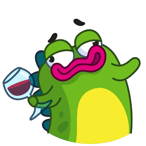 🥴 Эмодзи «Din The Dino» для Telegram