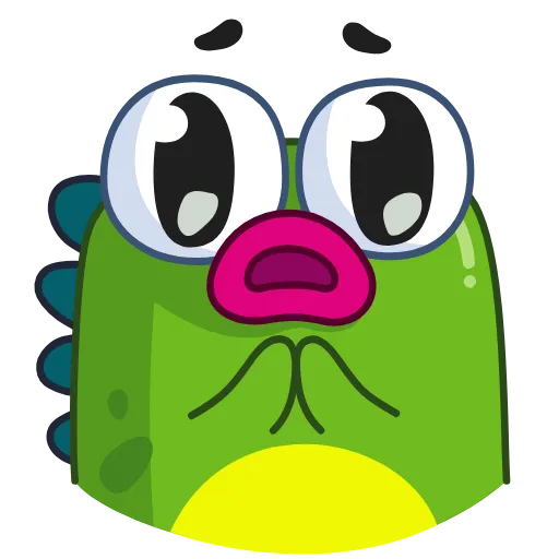 🥺 Эмодзи «Din The Dino» для Telegram