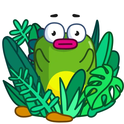 😑 Эмодзи «Din The Dino» для Telegram